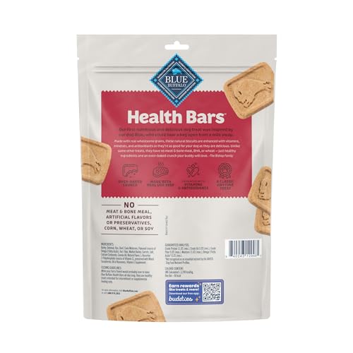 Blue Buffalo | Health Bars Natural Crunchy Dog Treats Biscuits