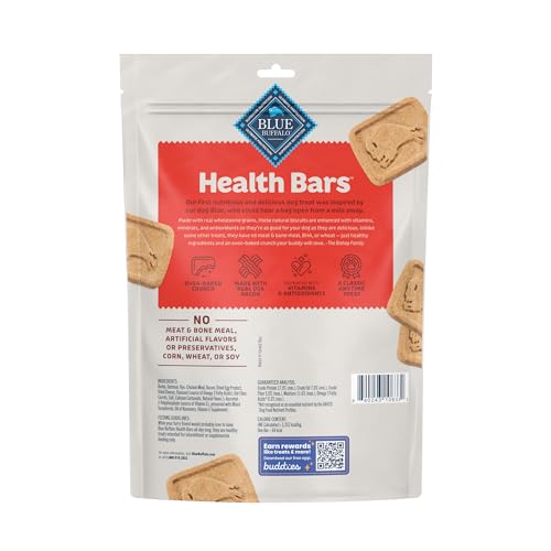 Blue Buffalo | Health Bars Natural Crunchy Dog Treats Biscuits