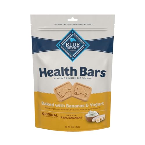 Blue Buffalo | Health Bars Natural Crunchy Dog Treats Biscuits