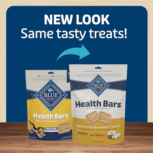 Blue Buffalo | Health Bars Natural Crunchy Dog Treats Biscuits