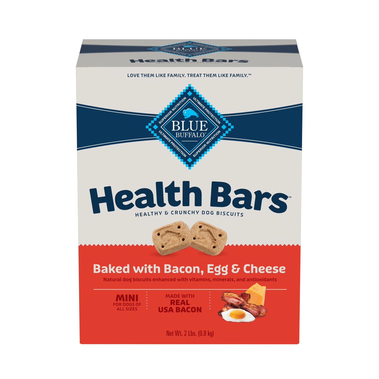 Blue Buffalo | Health Bars Natural Crunchy Dog Treats Biscuits