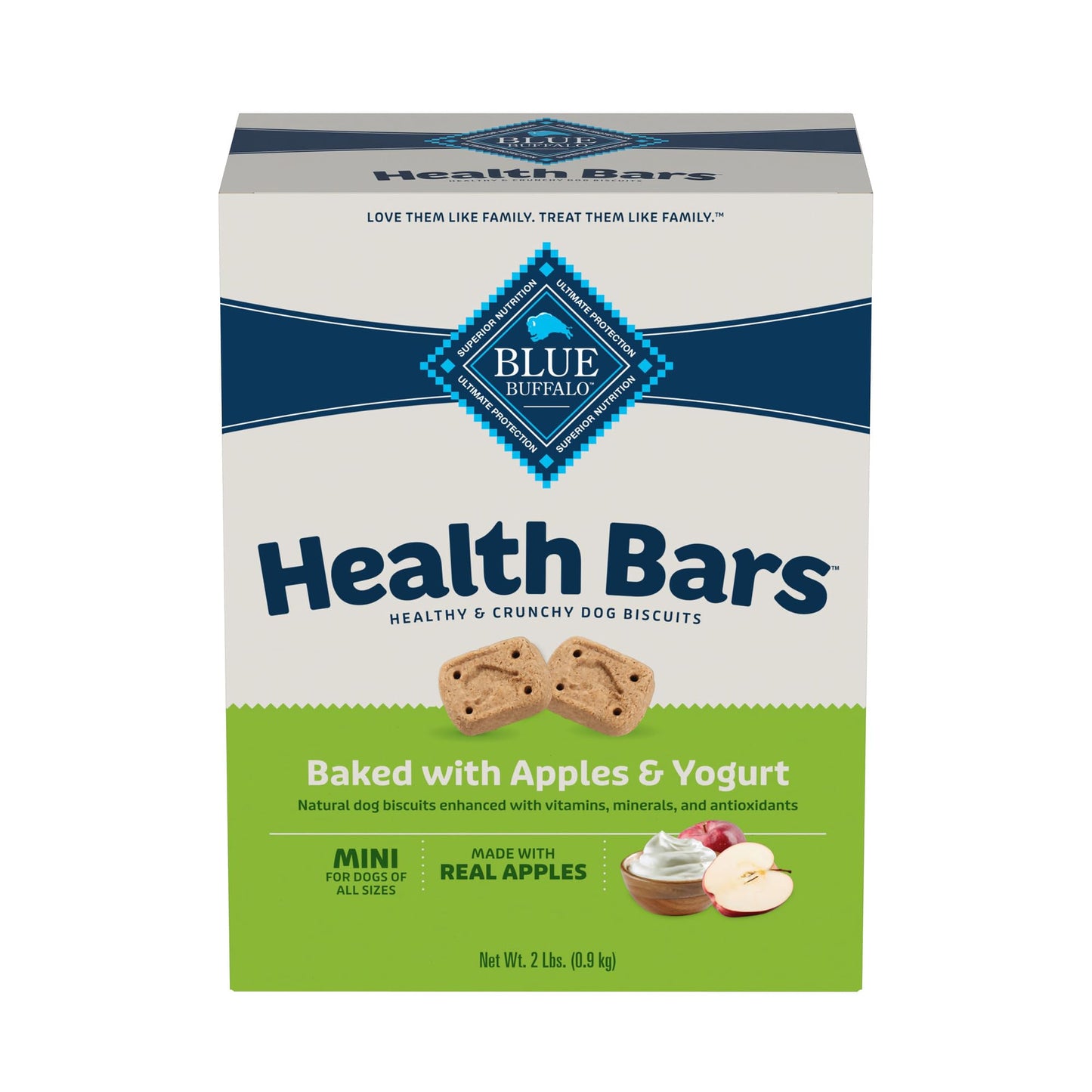 Blue Buffalo | Health Bars Natural Crunchy Dog Treats Biscuits