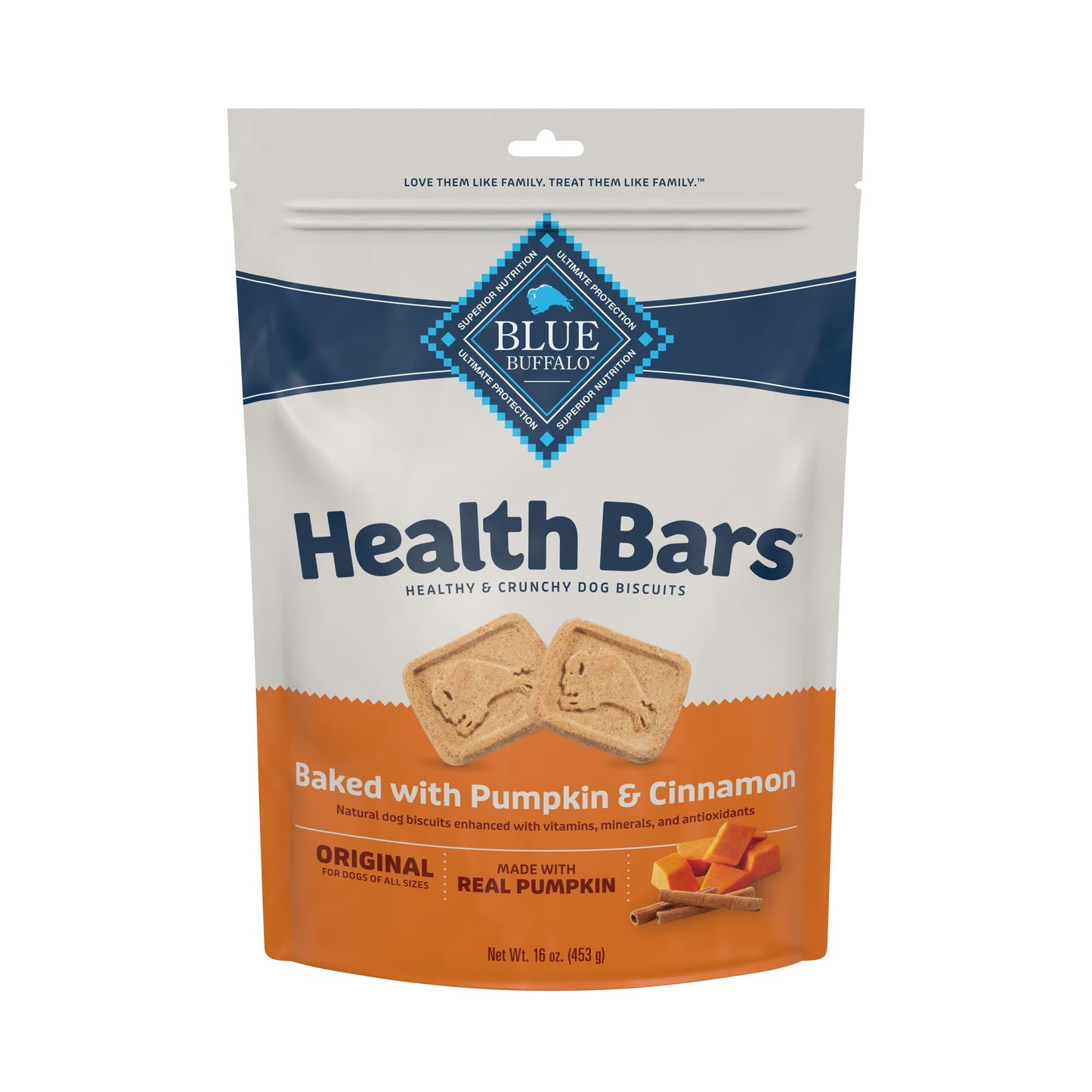 Blue Buffalo | Health Bars Natural Crunchy Dog Treats Biscuits