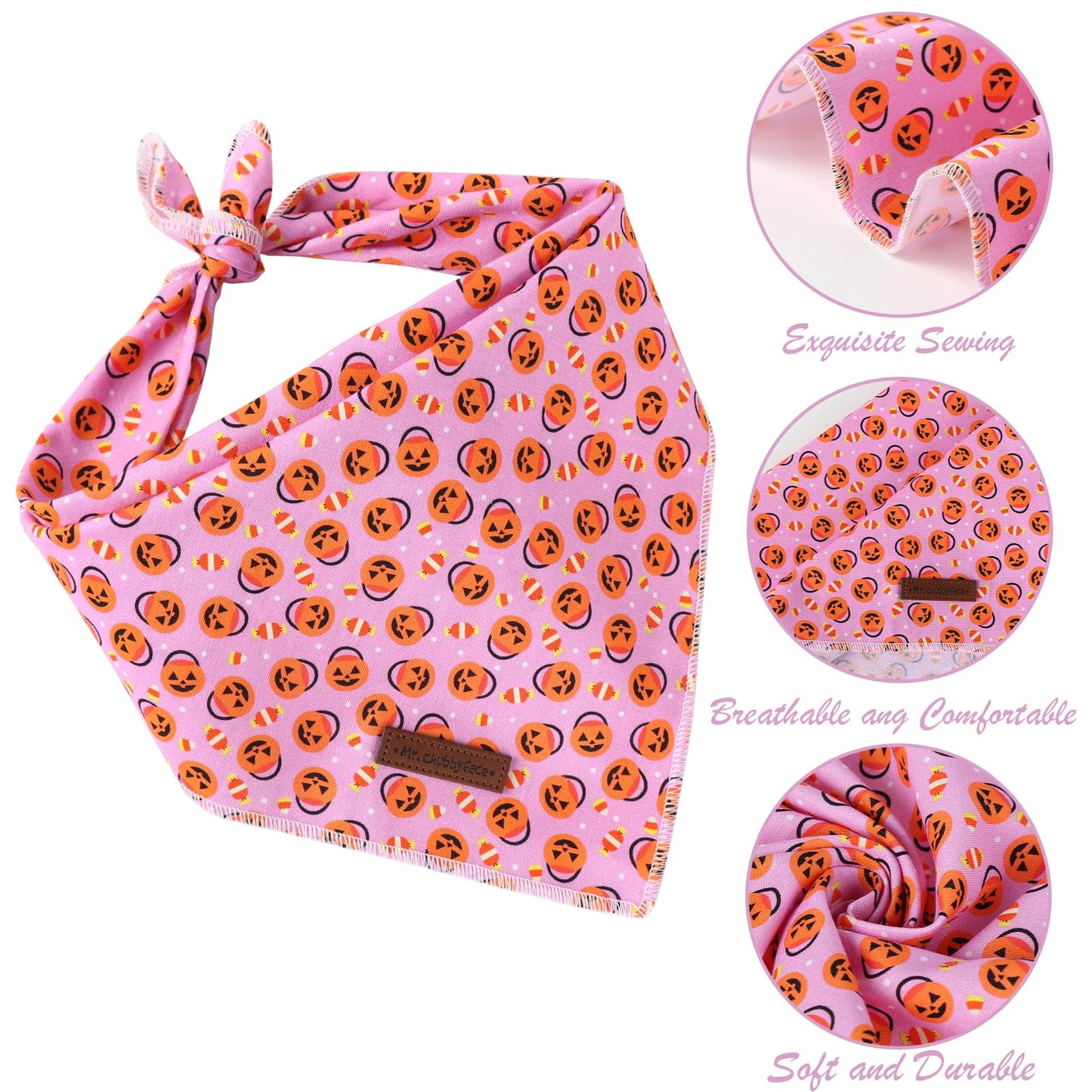 MR. CHUBBYFACE | Valentines Day Dog Bandana