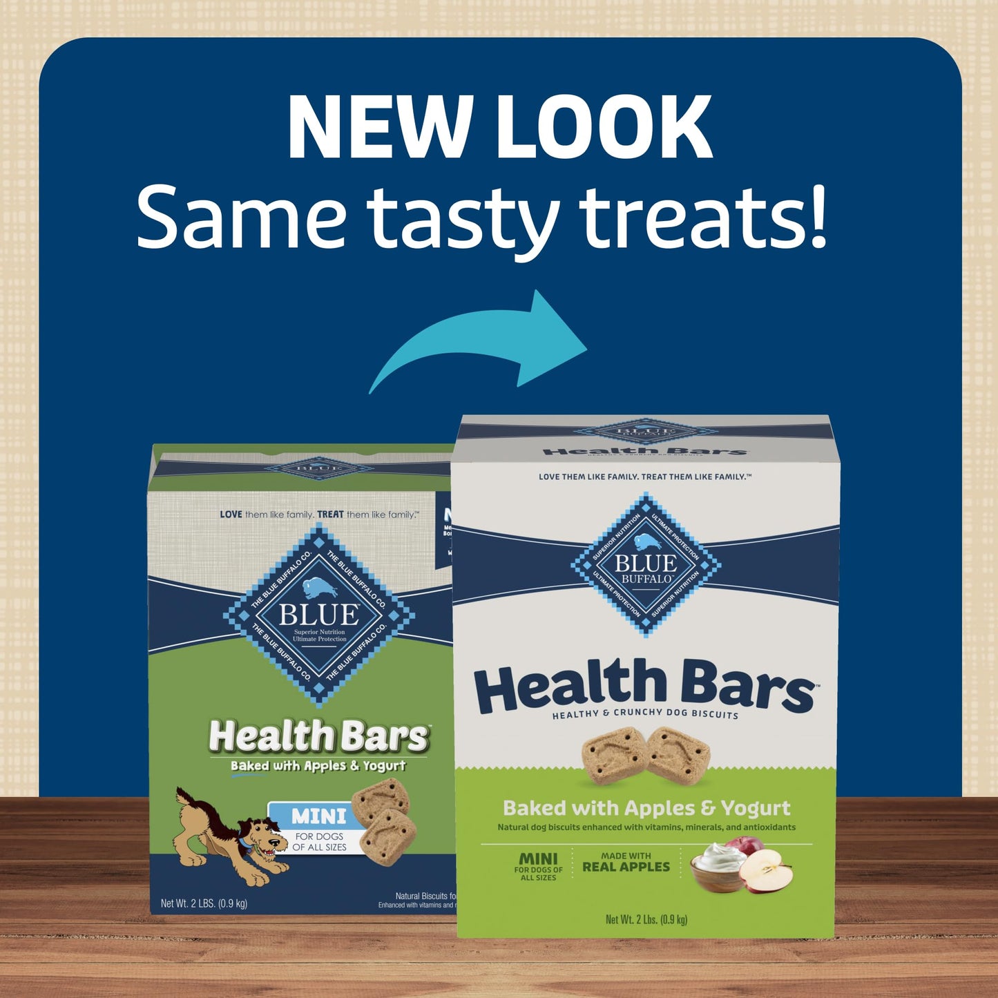 Blue Buffalo | Health Bars Natural Crunchy Dog Treats Biscuits