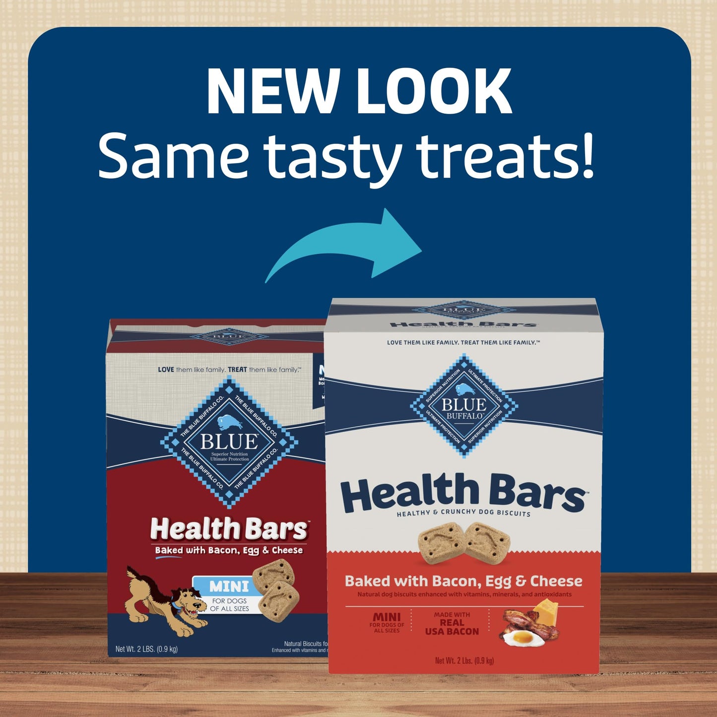 Blue Buffalo | Health Bars Natural Crunchy Dog Treats Biscuits