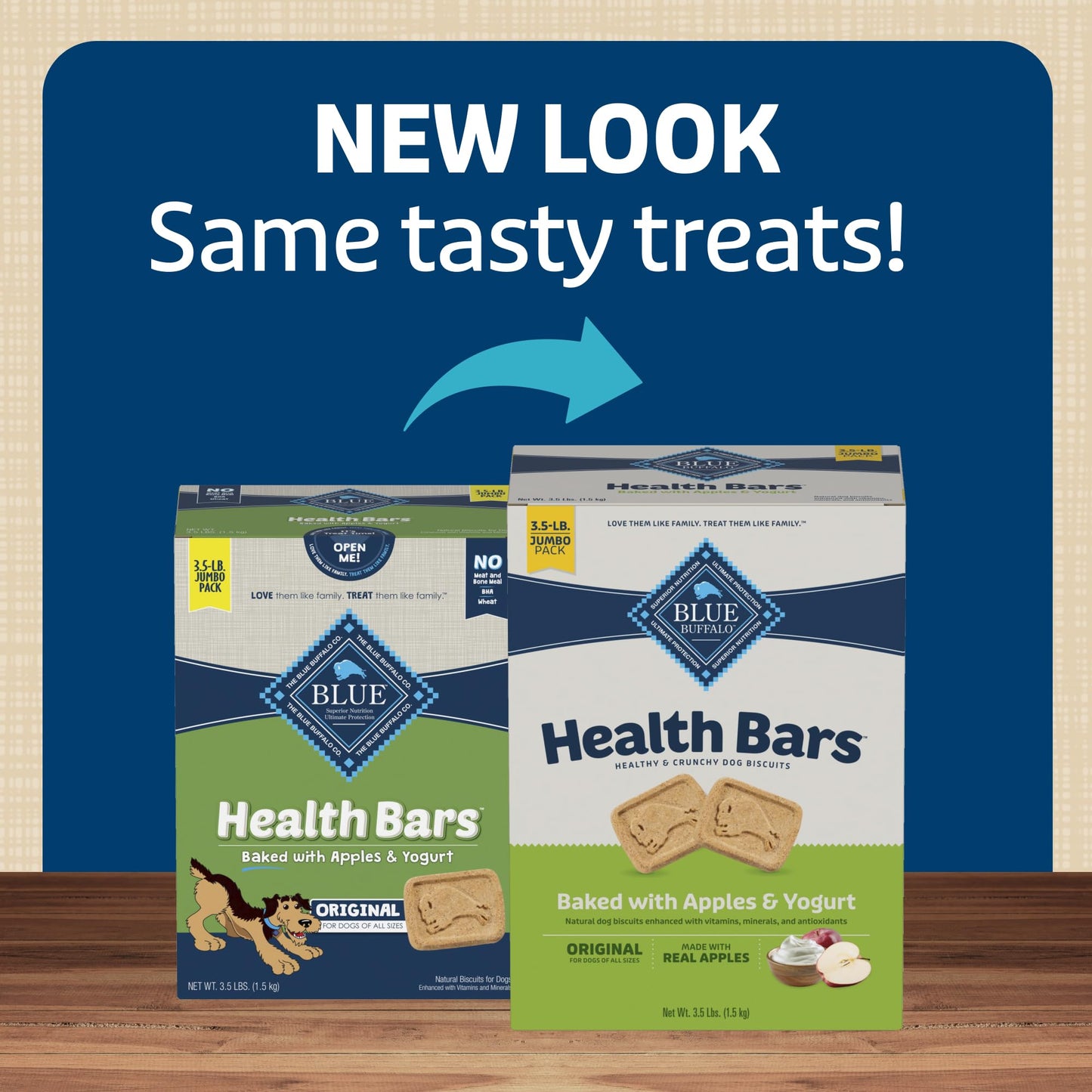 Blue Buffalo | Health Bars Natural Crunchy Dog Treats Biscuits