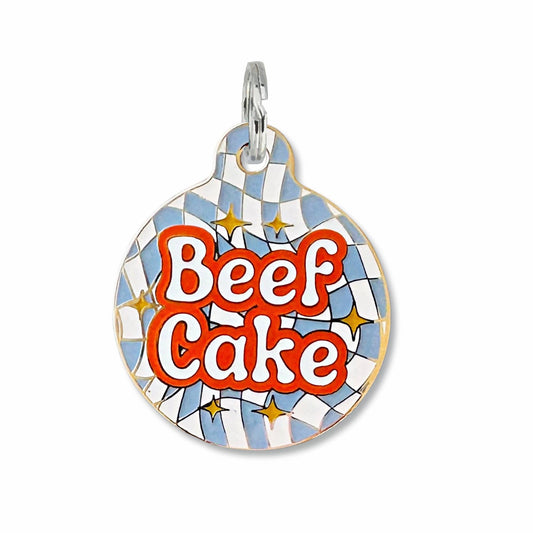 Beefcake - Dog ID Pet Tag Collar Charm Accessory