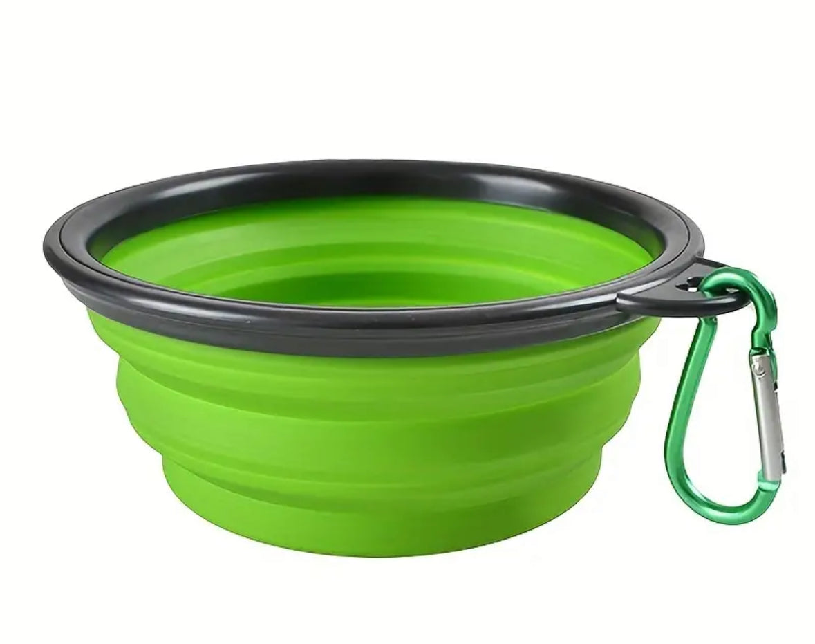 Portable Collapsible Dog Water Bowl