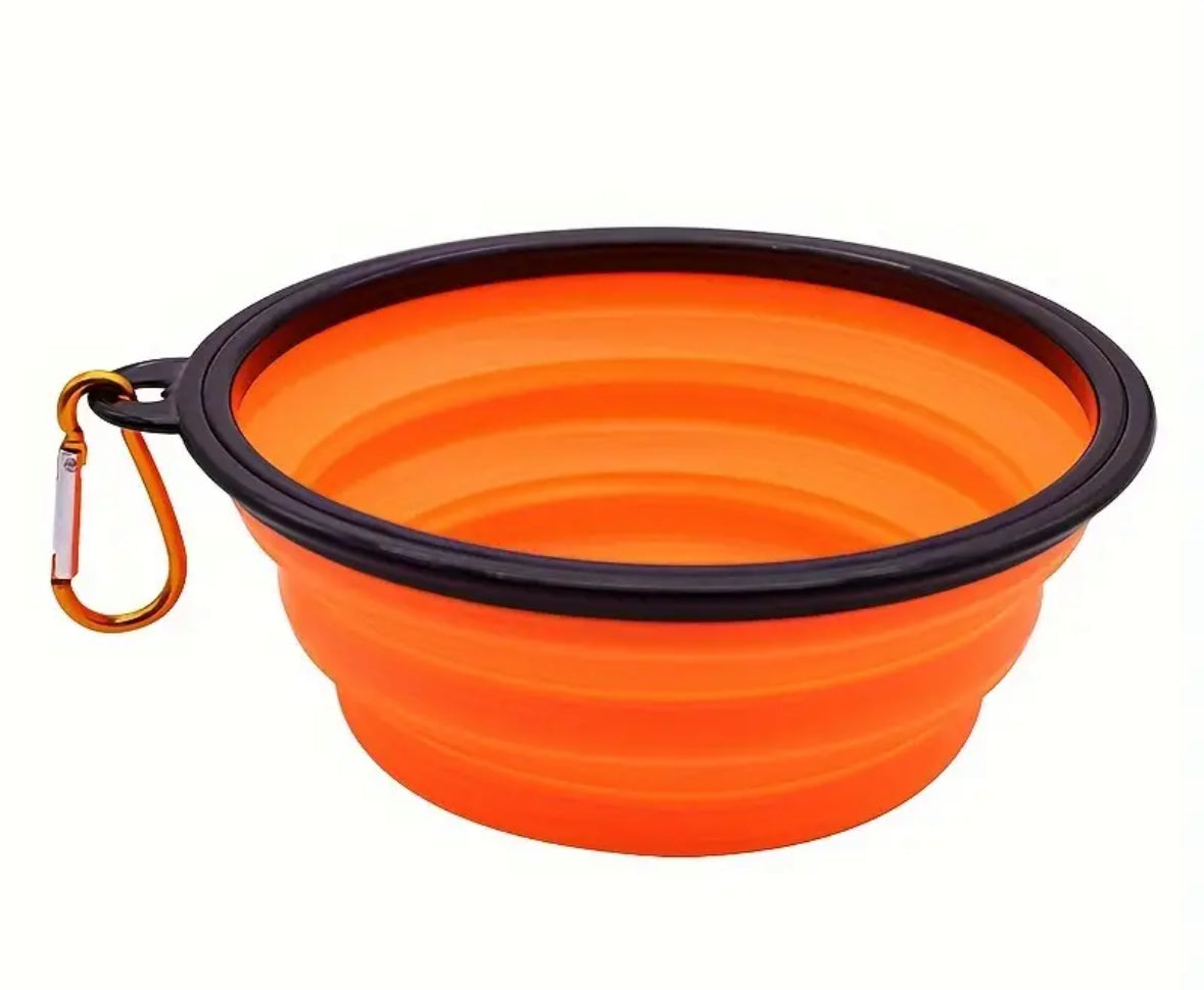 Portable Collapsible Dog Water Bowl