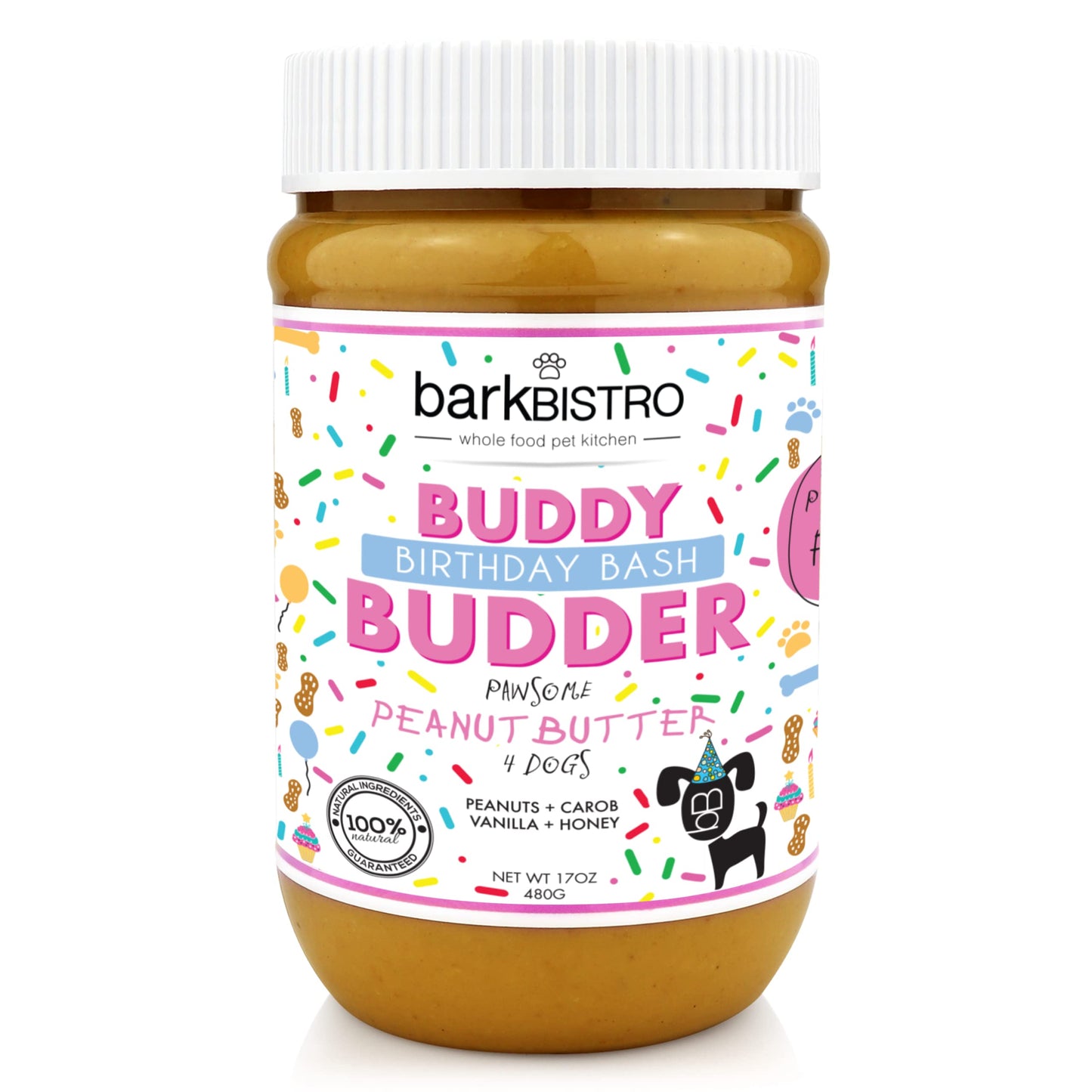 BUDDY BUDDER  Birthday Bash Peanut Butter